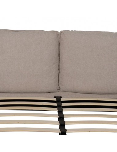 CAMA BEIGE TEJIDO DORMITORIO