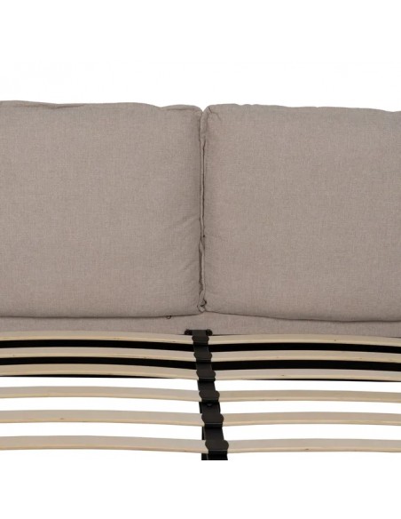 CAMA BEIGE TEJIDO DORMITORIO