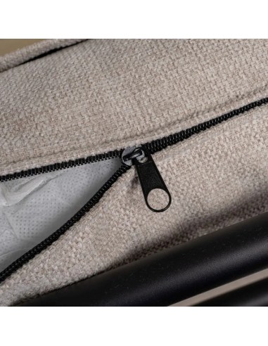 CAMA BEIGE TEJIDO DORMITORIO