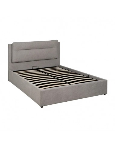 CAMA CANAPÉ GRIS TEJIDO DORMITORIO