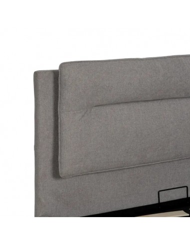 CAMA CANAPÉ GRIS TEJIDO DORMITORIO