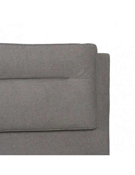 CAMA CANAPÉ GRIS TEJIDO DORMITORIO