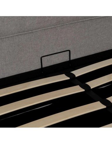 CAMA CANAPÉ GRIS TEJIDO DORMITORIO