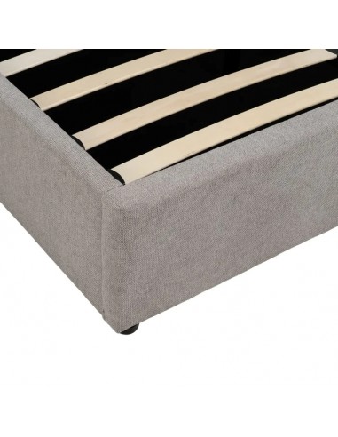 CAMA CANAPÉ GRIS TEJIDO DORMITORIO
