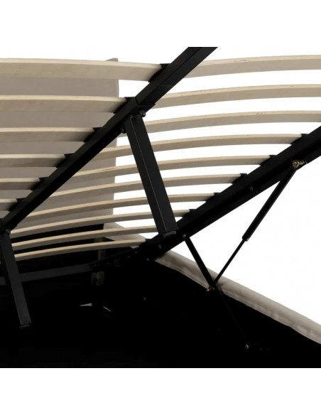 CAMA CANAPÉ BEIGE TEJIDO DORMITORIO