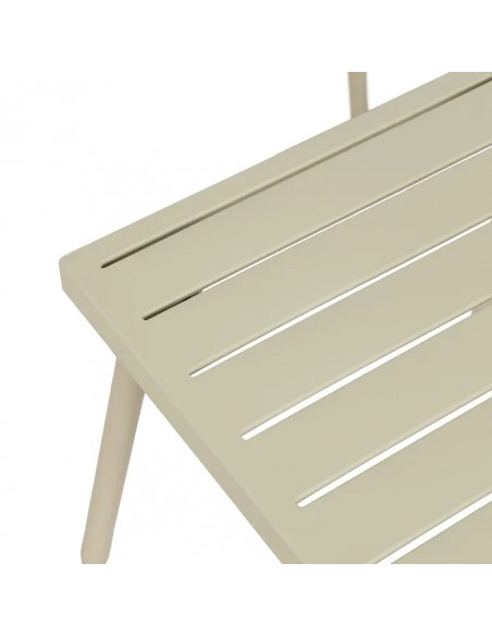 CONJUNTO JARDÍN BEIGE ACERO EXTERIOR