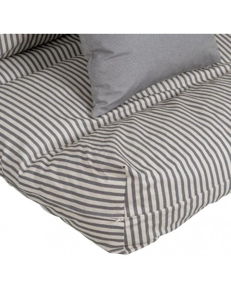 JUEGO DE COJINES GRIS PARA PALLET 120X80CM