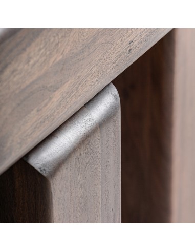 Consola loreur en Madera de Acacia Marrón –...