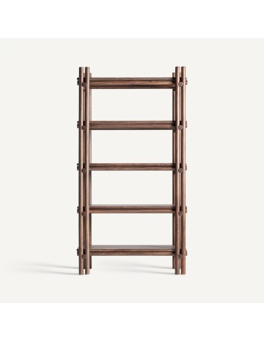 Librería hambye de Madera de Acacia Marrón – Diseño Natural y Funcional | Vical Home