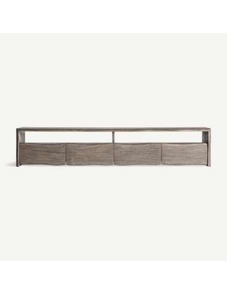 Mueble tv lison en Madera de Acacia Marrón – Estilo Rústico Natural | Vical Home
