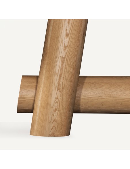 Mesa comedor sully de Roble Claro – Estilo Colonial Natural | Vical Home