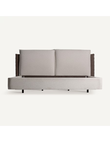 Cama Kioto de Diseño Minimalista en Tonos Neutros – Vical Home