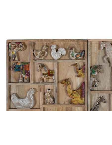 Armario de Madera de Mango Pintado a Mano – Giner y Colomer