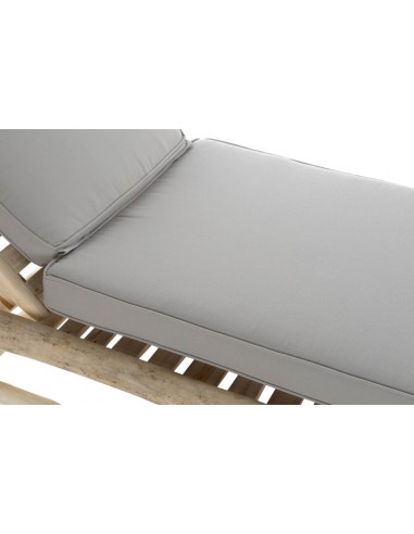 TUMBONA EXTERIOR DE TECA NATURAL 86X209X36