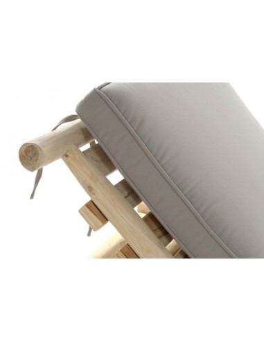 TUMBONA EXTERIOR DE TECA NATURAL 86X209X36