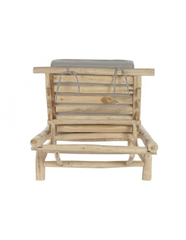 TUMBONA EXTERIOR DE TECA NATURAL 86X209X36