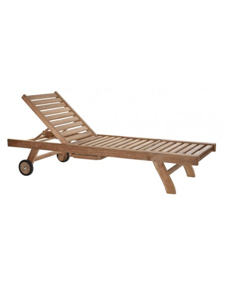 TUMBONA EXTERIOR DE TECA 200X65X36