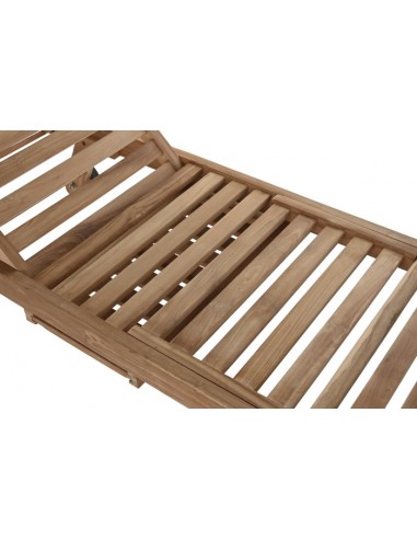 TUMBONA EXTERIOR DE TECA 200X65X36