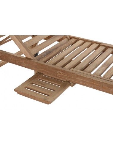 TUMBONA EXTERIOR DE TECA 200X65X36