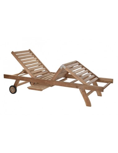 TUMBONA EXTERIOR DE TECA 200X65X36