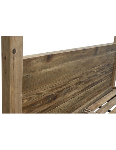 CAMA BALINESA PINO 202X222X215