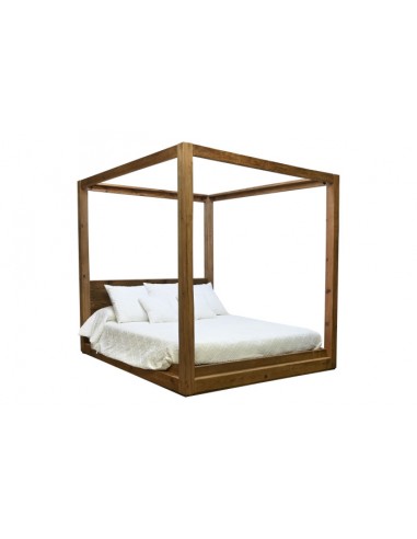 CAMA BALINESA PINO 202X222X215