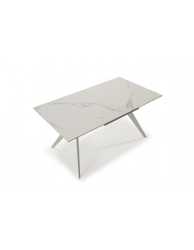 MESA EXTENSIBLE DE CERÁMICA BLANCA LULA...