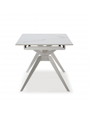 MESA EXTENSIBLE DE CERÁMICA BLANCA LULA...