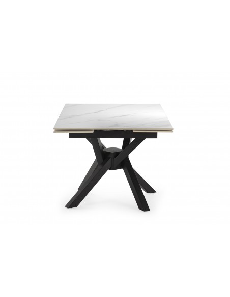 MESA EXTENSIBLE CUADRADA BLANCA ARLENE 150X90/150X76CM