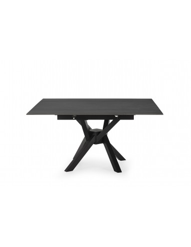 MESA EXTENSIBLE CUADRADA GRIS OSCURO ARLENE...