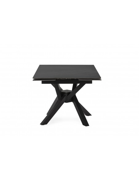 MESA EXTENSIBLE CUADRADA GRIS OSCURO ARLENE 150X90/150X76CM