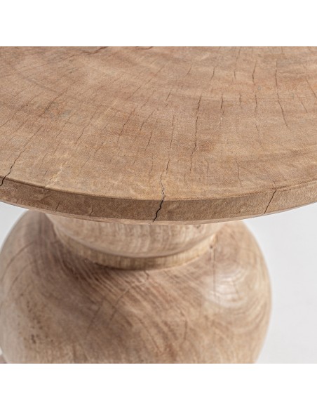 Mesa Auxiliar Rimini en Madera de Mango Marrón – VICAL Home