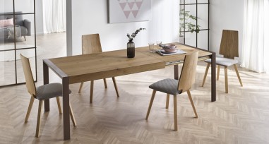 Mesa Tema PEMI Rectangular Extensible con Patas...