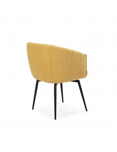 SILLÓN GIRATORIO ENKA MOSTAZA