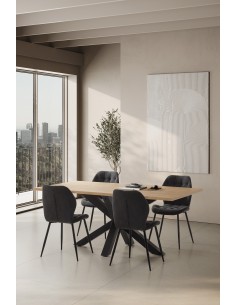 MESA RECTANGULAR COMBA 180X100 NATURAL