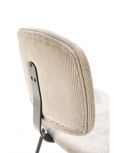 SILLA ARUS GRIS/PATA NEGRA SET DE 2 UNIDADES...