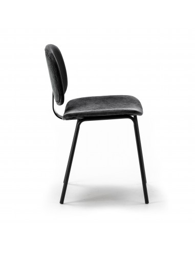 SILLA ARUS NEGRO/PATA NEGRA SET DE 2 UNIDADES...