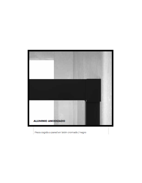 MAMPARA DUCHA FRONTAL (FIJO + CORREDERA) Q