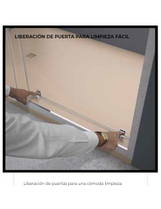 MAMPARA DUCHA FRONTAL (FIJO + CORREDERA) LOW 2