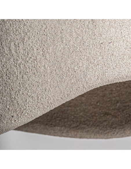 Lámpara colgante Sibille de Vical Home – Lámpara de techo en resina blanco roto diseño contemporáneo 40 cm