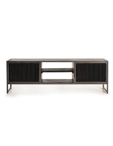 MUEBLE TV ESTILO INDUSTRIAL COLECCIÓN LAOS (78x200x40)
