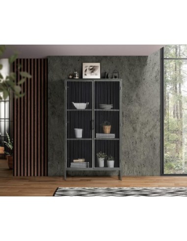 VITRINA ESTILO INDUSTRIAL COLECCIÓN LAOS...