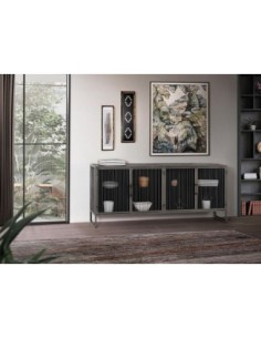 APARADOR ESTILO INDUSTRIAL MAXI COLECCIÓN LAOS (80x190x40) 2