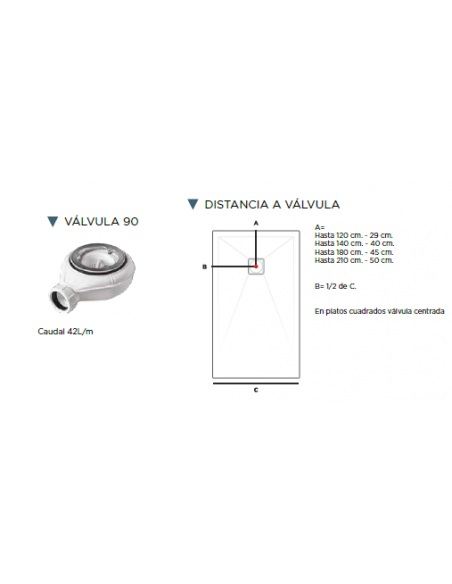 PLATO DE DUCHA PIZARRA LUBA BASIC