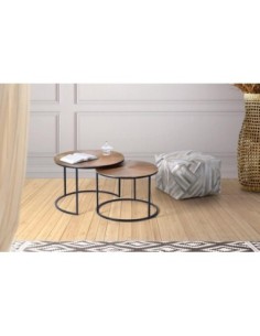 SET DE 2 MESAS CENTRO GC1022 (47x70 Y 42x60)