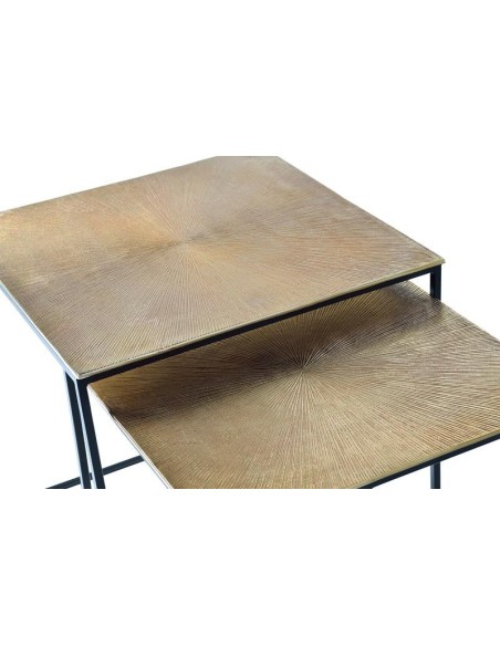 SET DE 2 MESAS CENTRO GC1023 (56x55x55 y 51x50x50)