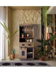 MUEBLE BOTELLERO COLECCIÓN DOHA (170X75X38) 2