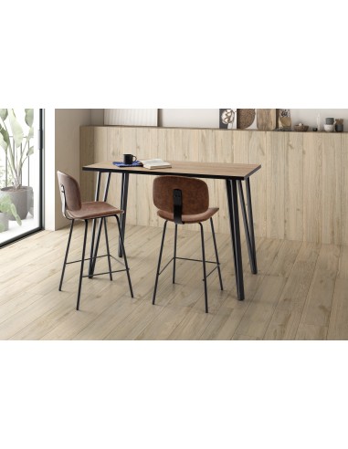 MESA BAR SINDI 140X70 NATURAL/CANTO BOCAMINA