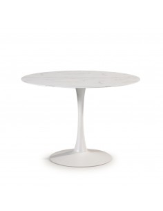 MESA REDONDA ADA 110CM BLANCO 2