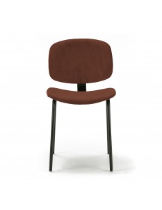 SILLA ARUS CALDERA/PATA NEGRA SET DE 2 UNIDADES POR CAJA 2